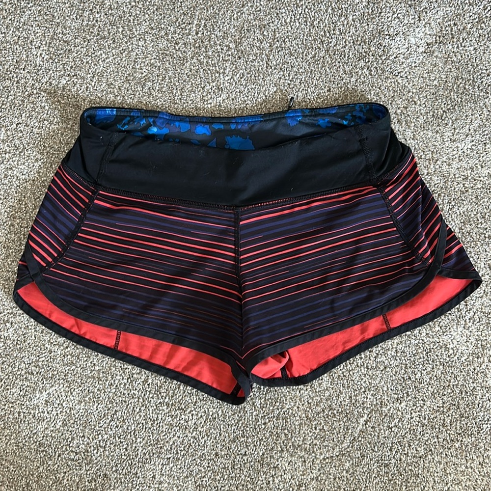 Lululemon Speed Shorts Multicolor Size 4